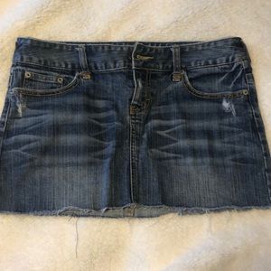 Denim jean skirt from American Eagle